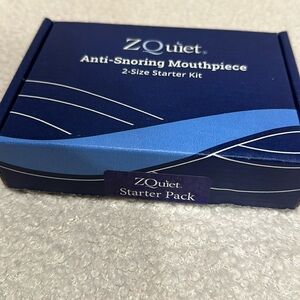 ZQuiet anti-snoring mouthpiece two sizes
